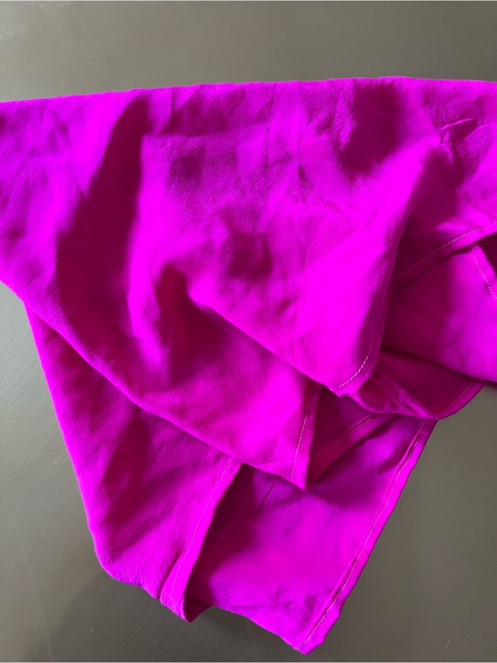 21x23 hot pink silk scarf